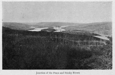 Junction of the Peace and Smoky Rivers