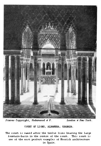 Court of Lions, Alhambra, Granada