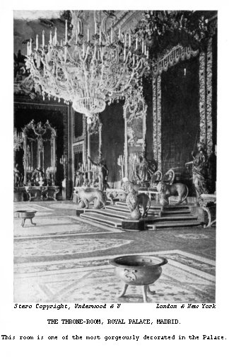 The Throne-Room, Royal Palace, Madrid
