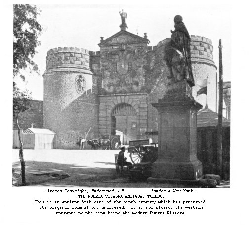 The Puerta Visagra Antigua, Toledo