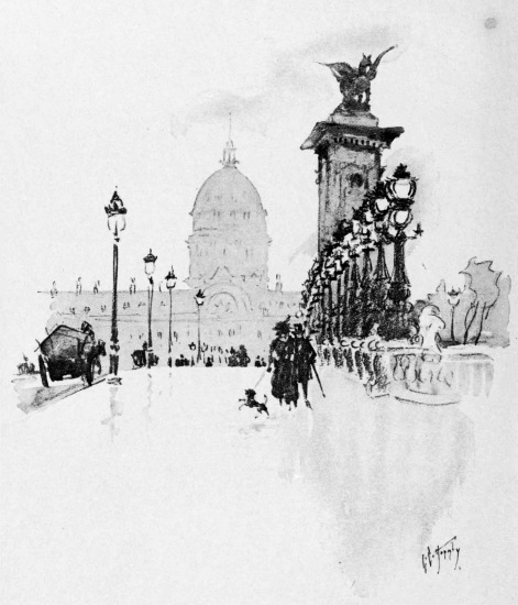 The Invalides from Pont Alexandre III