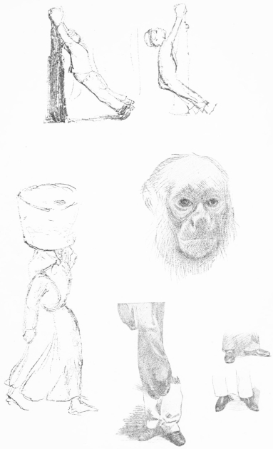 Pencil Sketches from a Pocket Note-Book.