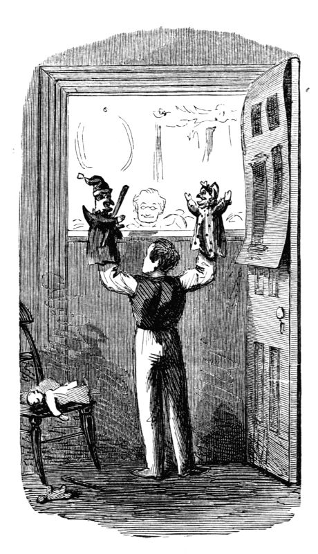 PUNCH AND JUDY, BEHIND THE SCENES.