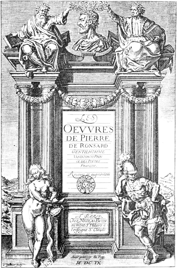 Francia címlap a XVII. századból.