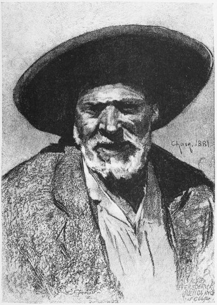 SPANISH PEASANT.
From a Drawing by William M. Chase.
