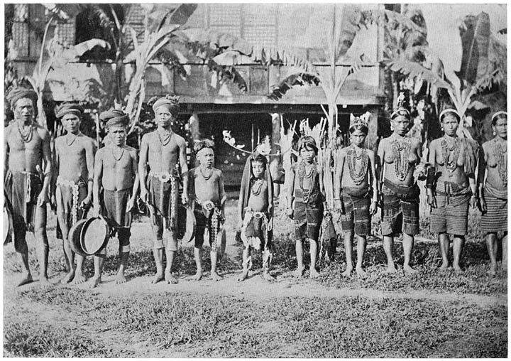 Participants in Ifugao uyauwe Ceremony