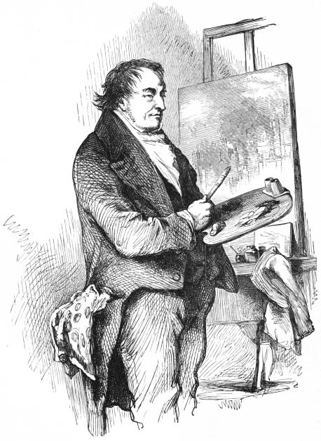 JOSEPH MALLORD WILLIAM TURNER.
From a sketch by John Gilbert.