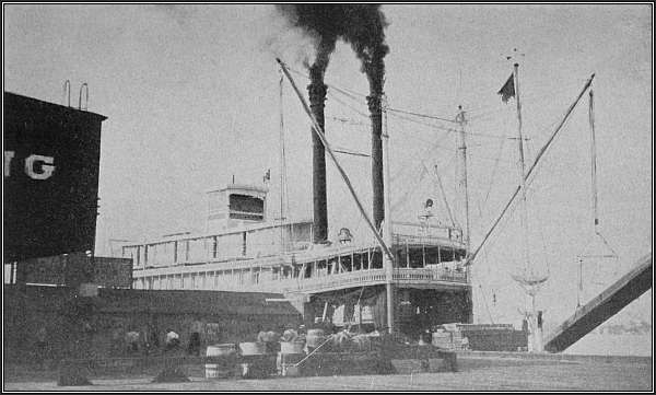 You still see white steamboats at the New Orleans levee