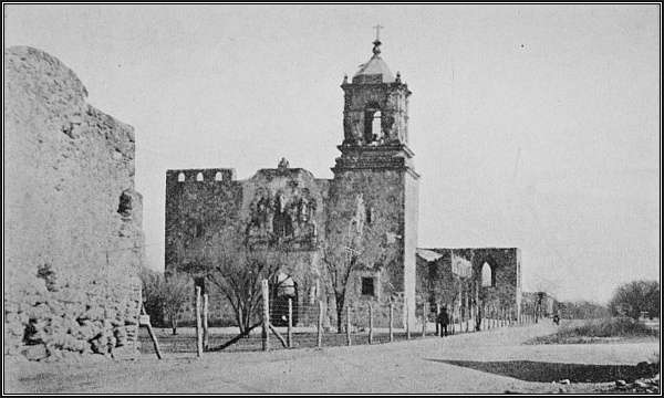 San Juan Mission—a bid of faded bric-a-brac outside of San Antonio