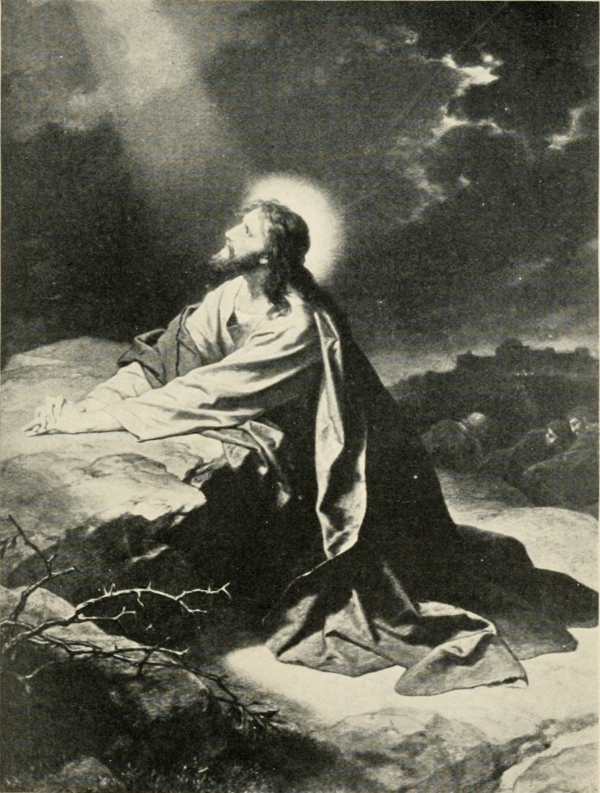JESUS IN GETHSEMANE (HOFFMAN)