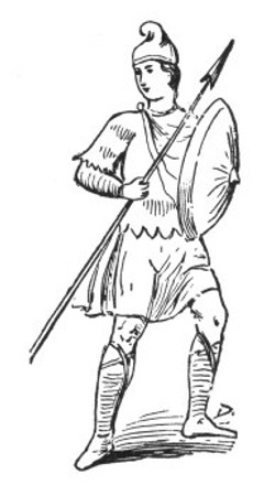 soldier of Roman times