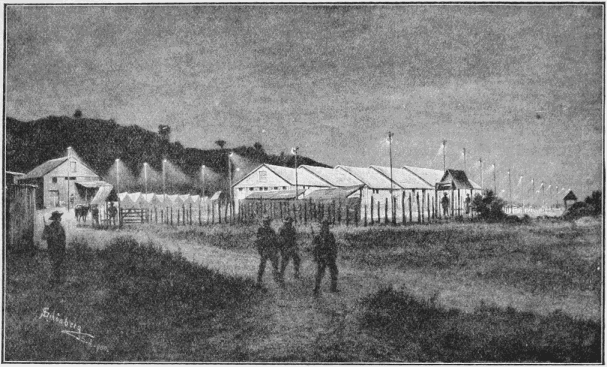New Camp for British Prisoners at Pretoria.