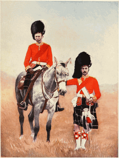 OFFICERS OF THE SEAFORTH HIGHLANDERS