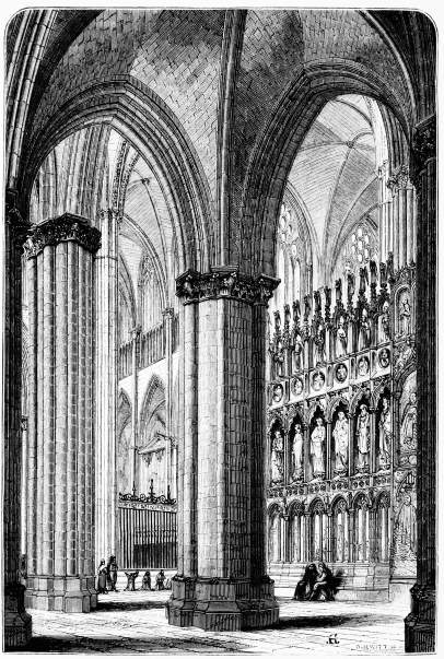 No. 30.

TOLEDO CATHEDRAL. p. 241.

INTERIOR OF TRANSEPT, &c., LOOKING NORTH-WEST.