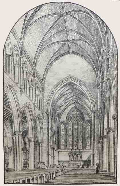 Church of St. Mary Abbotts, Kensington, 1872.  The Venerable
Archdeacon Sinclair, Vicar