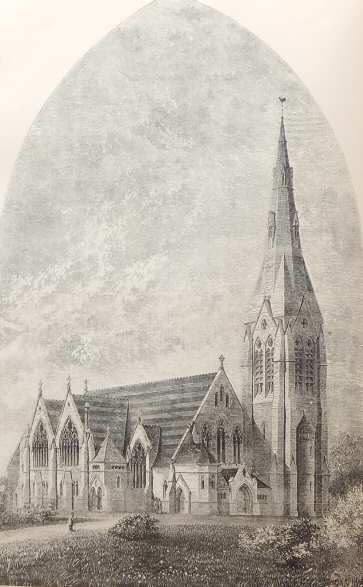 View of St. Jude’s Church, South Kensington