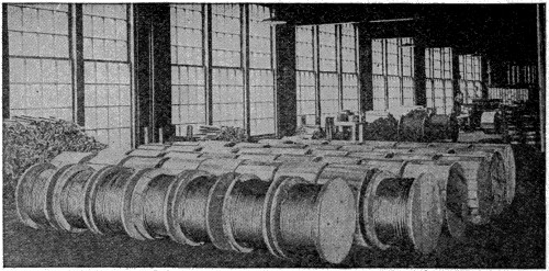 Insulated wire on rolls