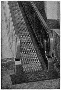 Details of escalator