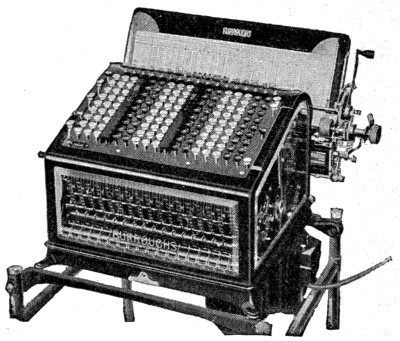 Burroughs bookkeeping machine