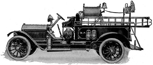 Chemical engine hose car