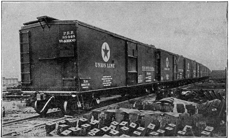 Union Line freight cars