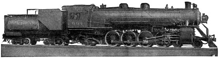 4-8-2 Passenger locomotive