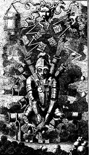 Fig. 10.&mdash;Fac-simil� du frontispice du Gazetier cuirass�