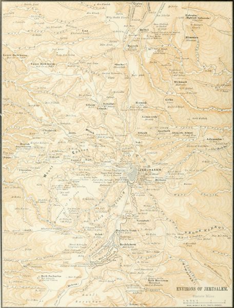 map: ENVIRONS OF JERUSALEM.