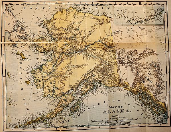 Map of ALASKA.