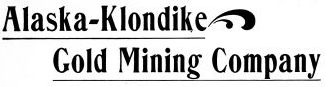 Alaska-Klondike Gold Mining Company title