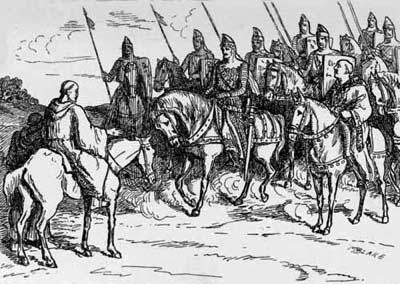 Lanfranc jests with the Conqueror