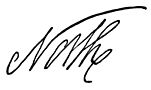 Signature: North