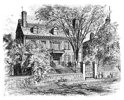 THE HANCOCK HOUSE, BEACON HILL, BOSTON