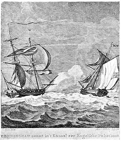 CONYNGHAM CAPTURING A BRITISH PACKET