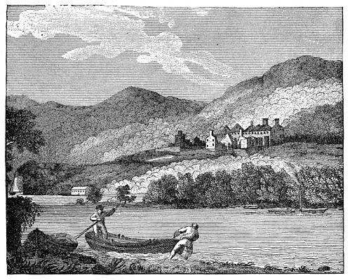 RUINS OF TICONDEROGA IN 1818