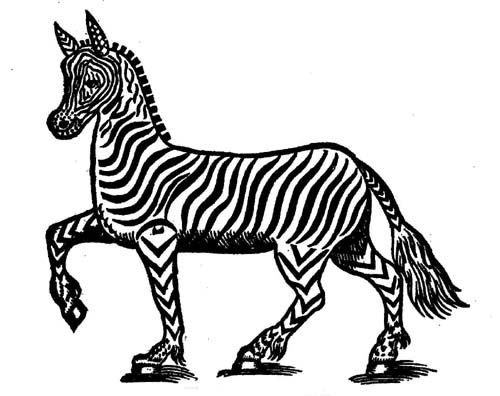 The Zevera, or Zebra.