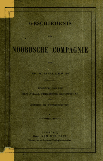 The Project Gutenberg Ebook Of Geschiedenis Der Noordsche