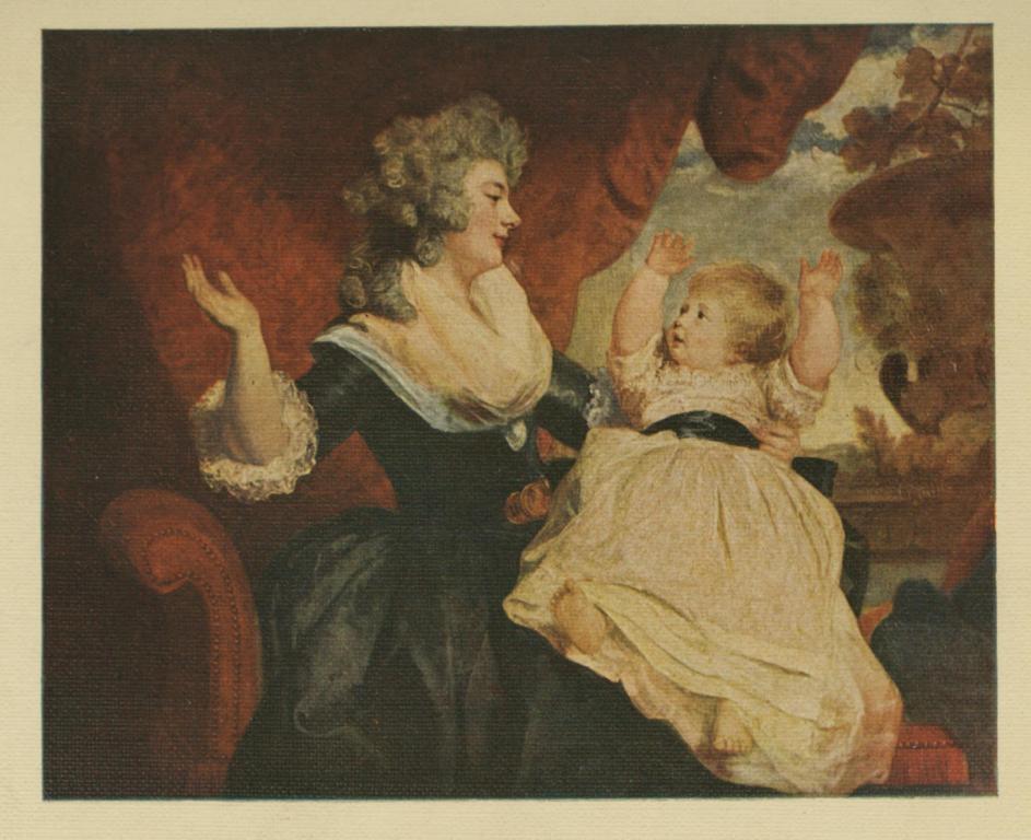 PLATE VIII.—DUCHESS OF DEVONSHIRE
AND CHILD.
