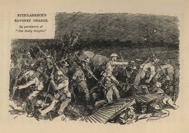 FITZCLARENCE'S BAYONET CHARGE.