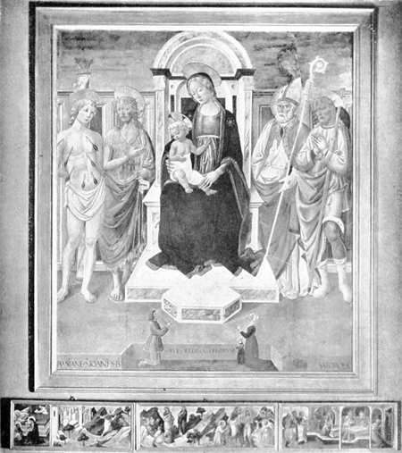 S. MINIATO — CHIESA DI S. DOMENICO — TAVOLA DEL XV SECOLO. (Fot. I. I. d'Arti Grafiche).