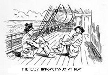 The “Baby Hippopotamus” at Play