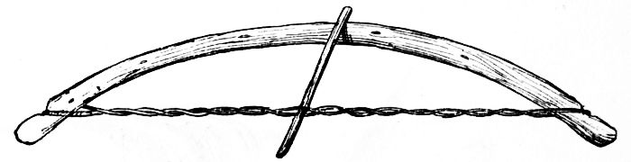 Fig. 18.—Method of Bending Saplings.