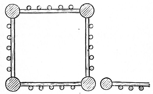 Fig. 90.—Plan of Left Side of Carriage Entrance.