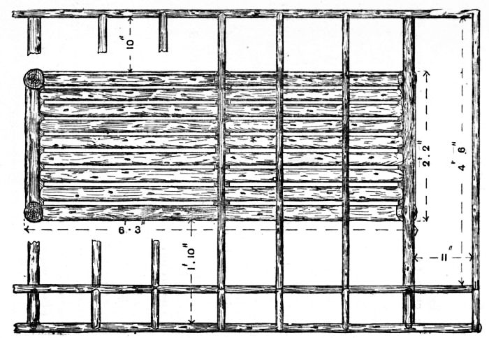 Fig. 150.—Plan of Garden Retreat.