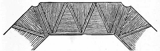 Fig. 181.—Mosaic Seats for Octagonal Summer-house.