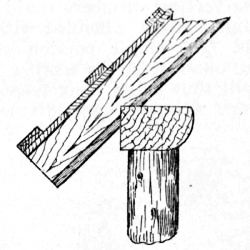 Fig. 98.—Enlarged Detail of Cottage Porch at Eaves.