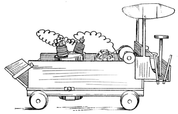 A Toy Electric Motor Truck.