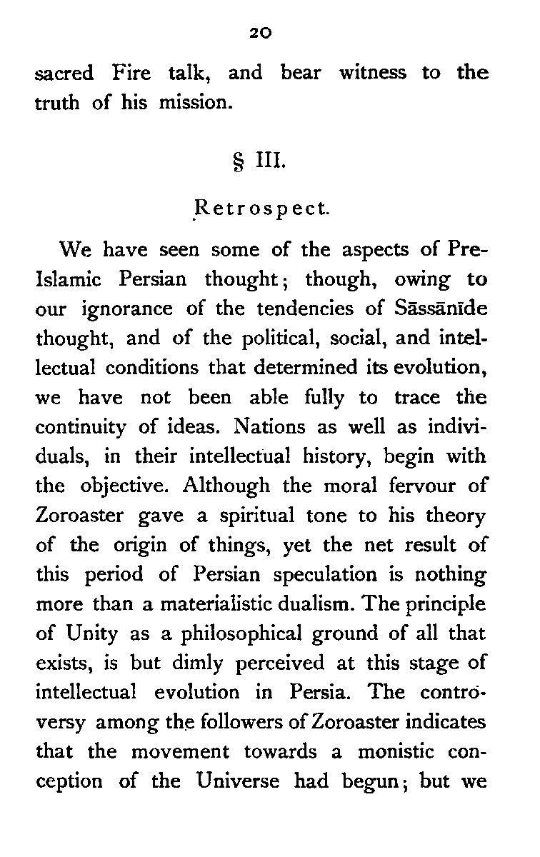The Development Of Metaphysics In Persia By Shaikh Muhammad Iqbal A Project Gutenberg Ebook