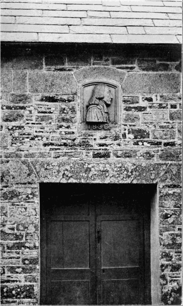 WESLEY'S HEAD OVER THE OLD MEETING-HOUSE