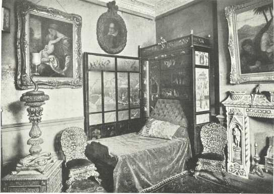 A Corner in ‘The Pines,’ showing the Chinese Divan
described in ‘Aylwin’